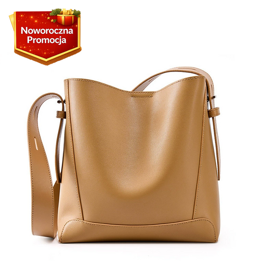 50% zniżki-Wysokiej jakości miękka skórzana torba na ramię – duża pojemność i uniwersalność!