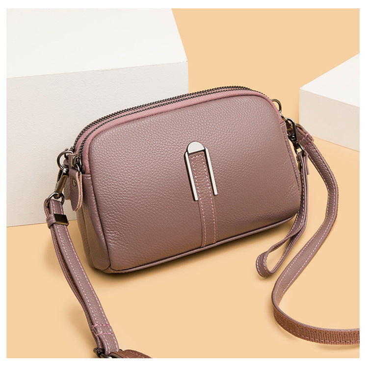 【50% TANIEJ】LadyChic - Torba na ramię z naturalnej skóry