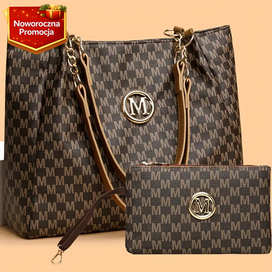 Ekskluzywna torba na jedno ramię - 50% rabatu! Portfel w prezencie!