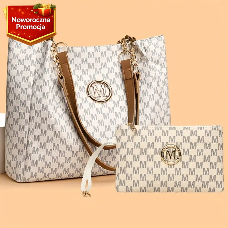 Ekskluzywna torba na jedno ramię - 50% rabatu! Portfel w prezencie!