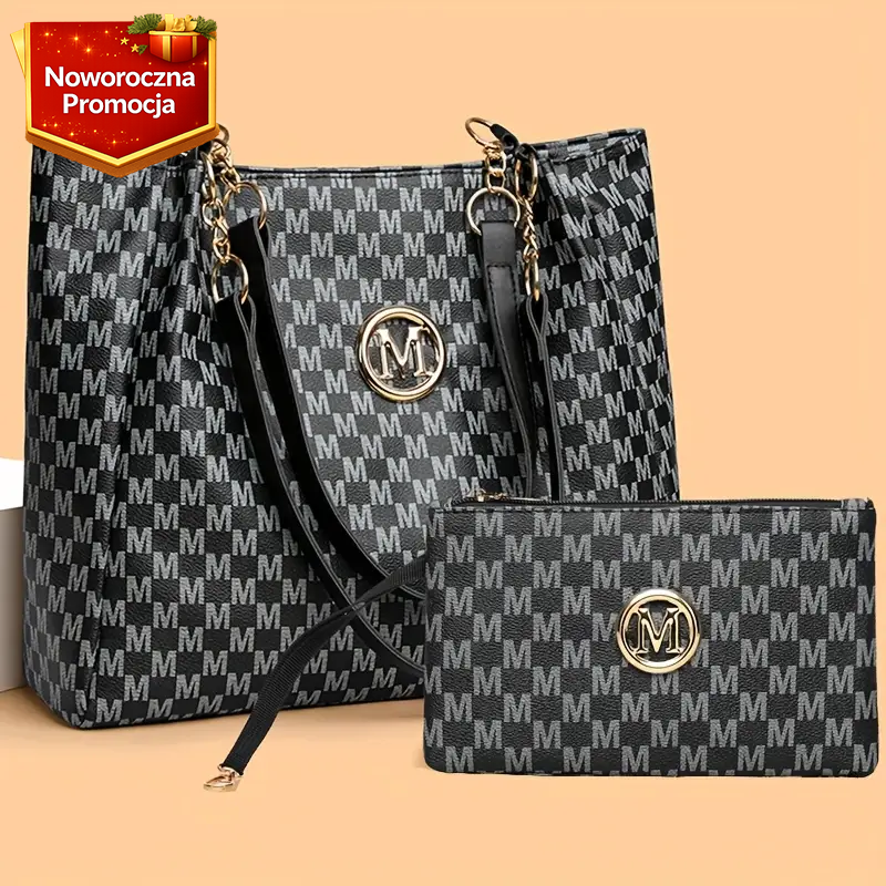 Ekskluzywna torba na jedno ramię - 50% rabatu! Portfel w prezencie!